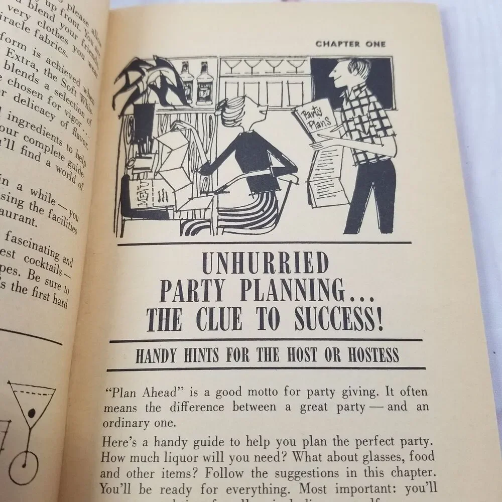 The Calvert Party Encyclopedia Vintage Cocktail Recipes Bartending Drinks MCM